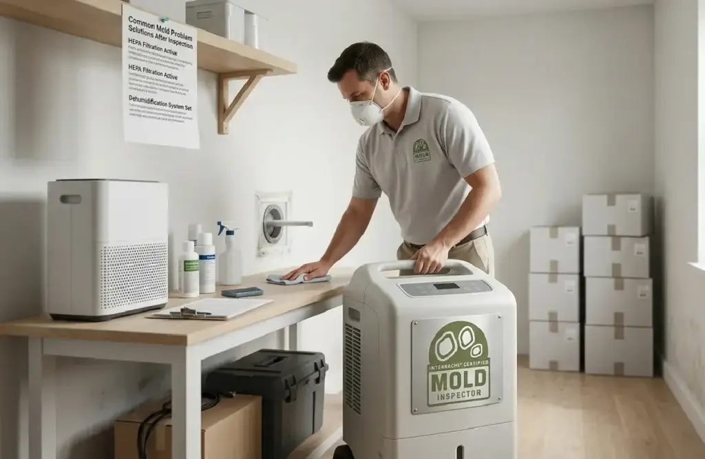 Common Mold Problem Solutions After Inspection 