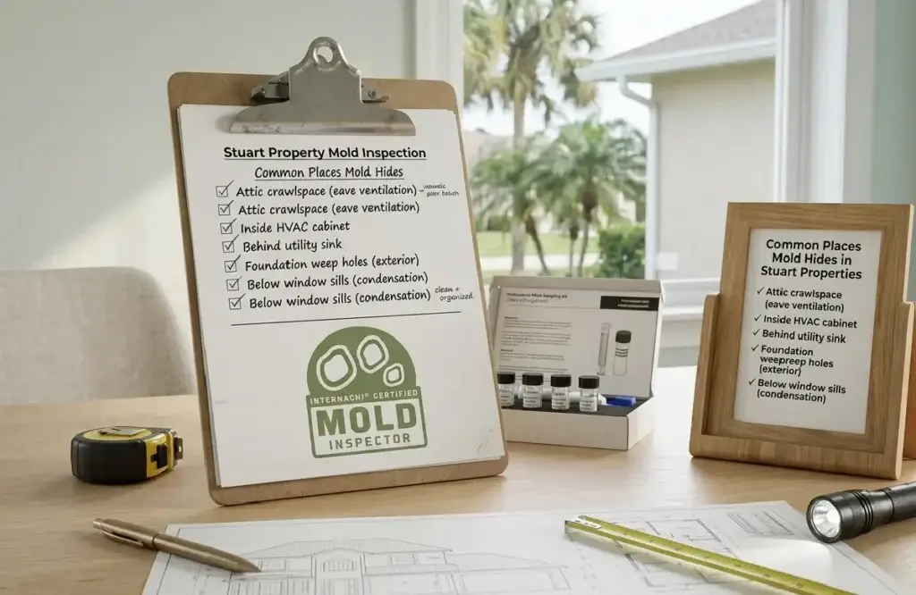 Common Places Mold Hides in Stuart Properties