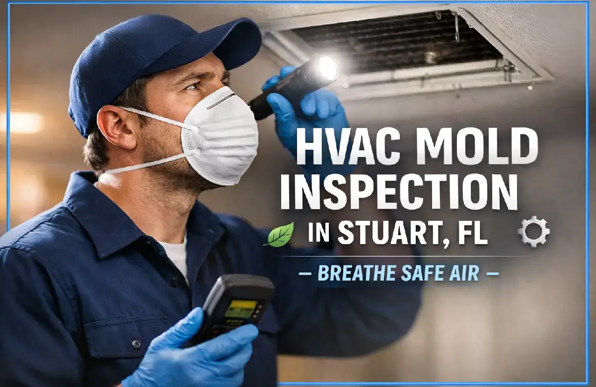 HVAC Mold Inspection in Stuart, FL – Breathe Safe Air
