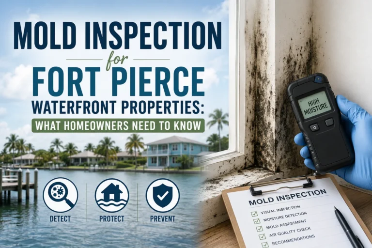 Mold Inspection for Fort Pierce Waterfront Properties: What Homeowners Need to Know