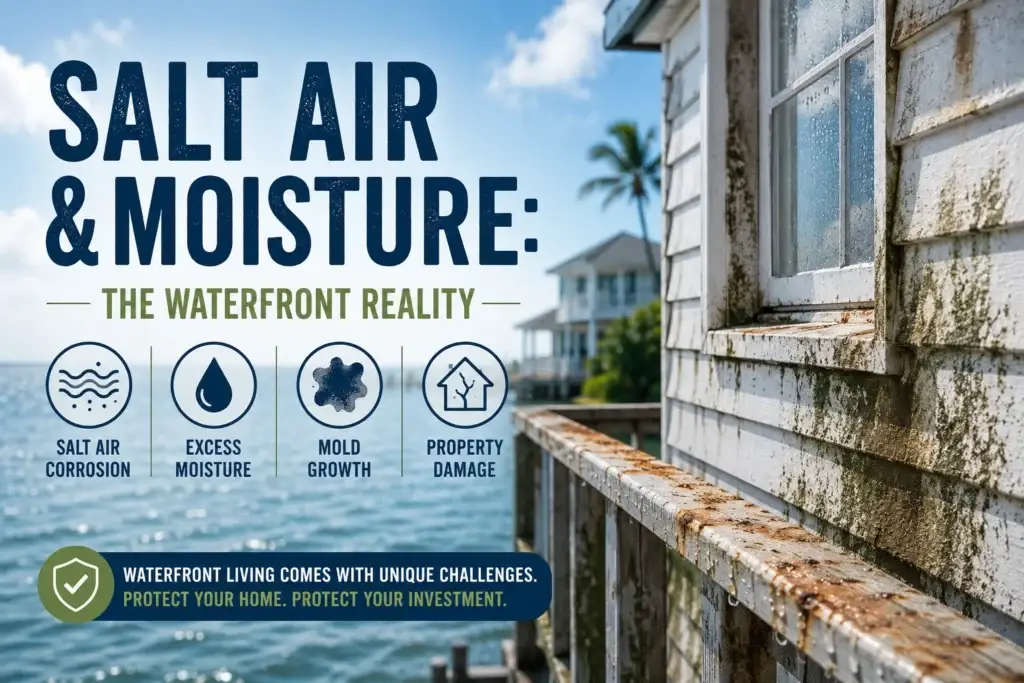 How Water Damage Leads to Mold Growth in Waterfront Properties