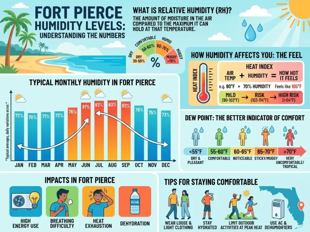 Fort Pierce Humidity Levels Understanding the Numbers