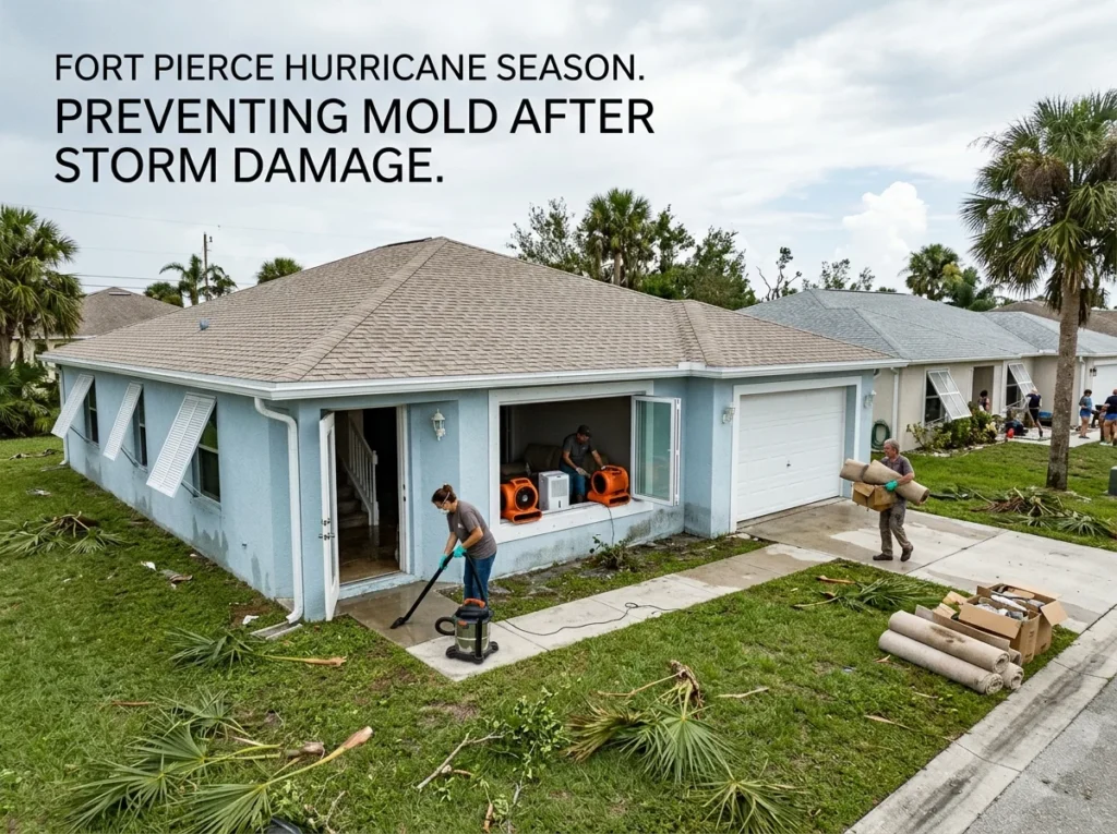 Fort Pierce Hurricane Season Preventing Mold After Storm Damage