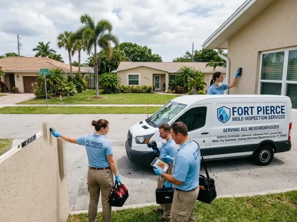 Fort Pierce Neighborhood Mold Guide From Downtown to Port St. Lucie Border