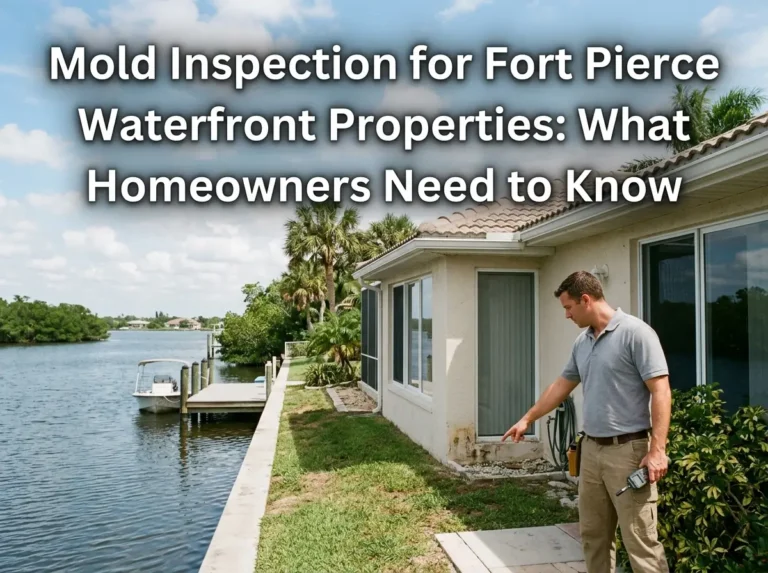 Mold Inspection for Fort Pierce Waterfront Properties: What Homeowners Need to Know