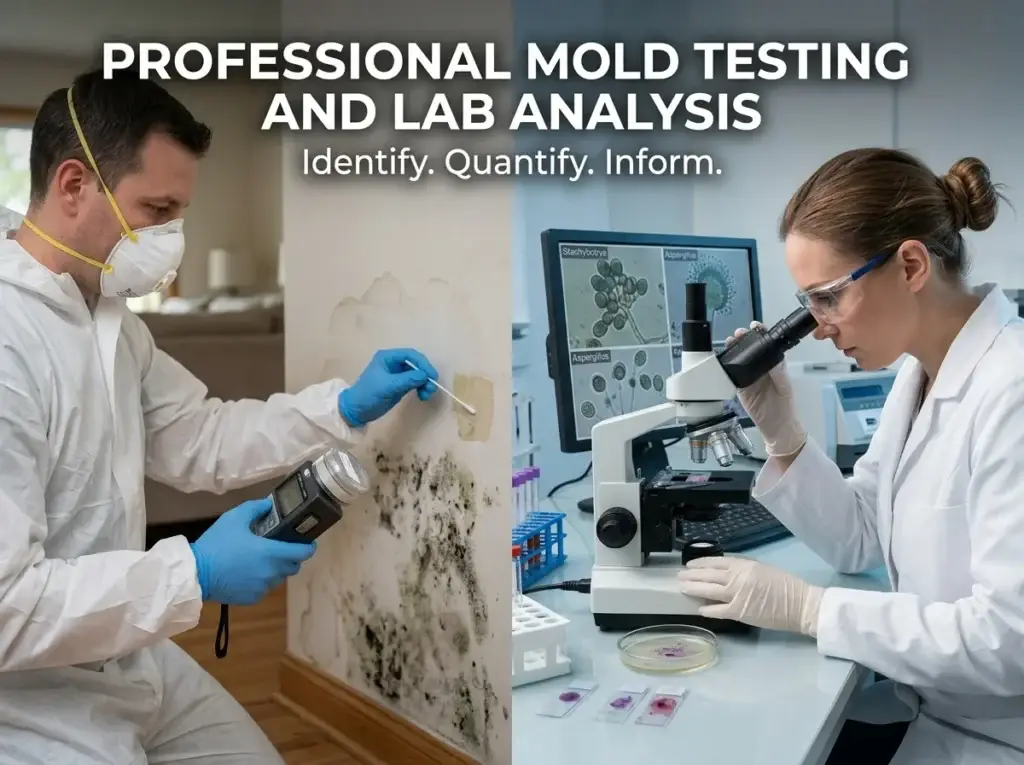 Professional Mold Testing and Lab Analysis