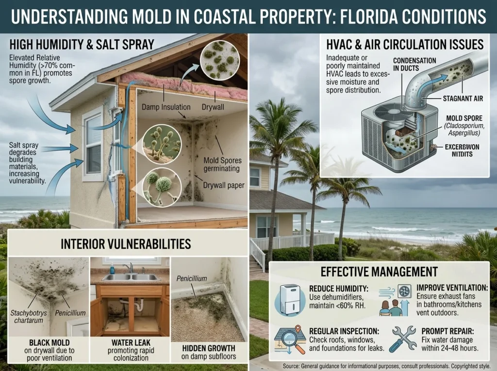 Understanding Mold in Coastal Property Mold Florida Conditions
