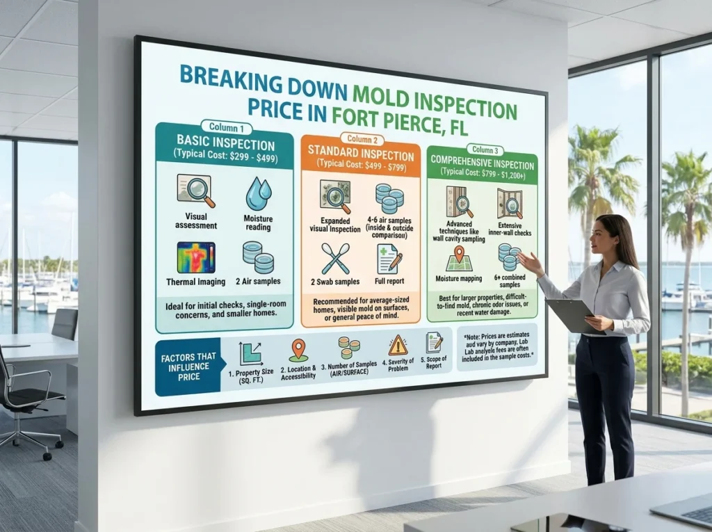Breaking Down Mold Inspection Price In Fort Pierce Florida