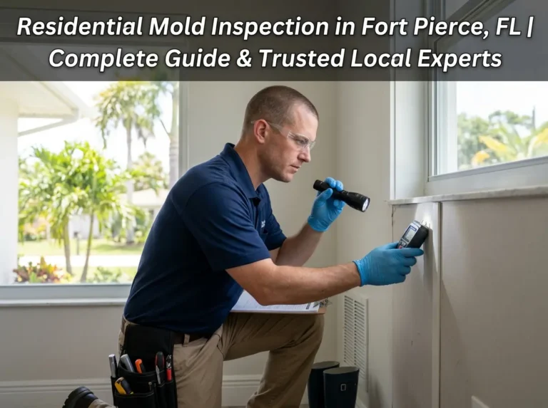 Residential Mold Inspection in Fort Pierce, FL | Complete Guide & Trusted Local Experts