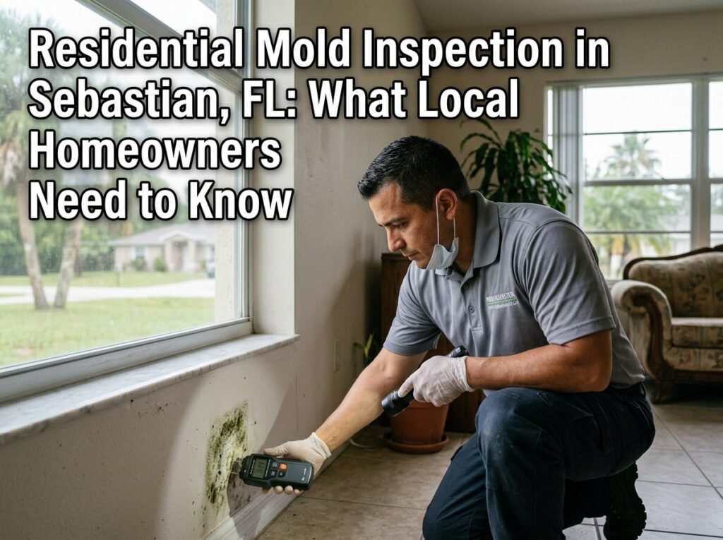 Residential Mold Inspection in Sebastian, FL What Local Homeowners Need to Know