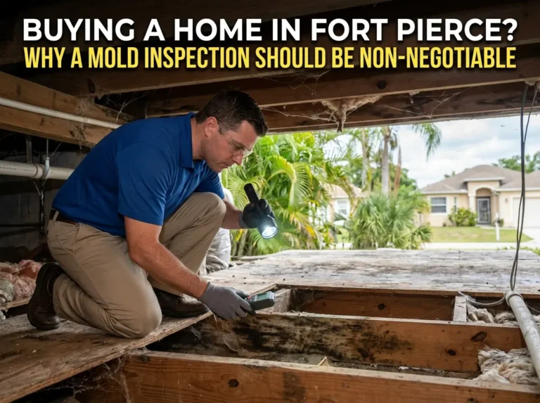 Buying a Home in Fort Pierce? Why a Mold Inspection Should Be Non-Negotiable