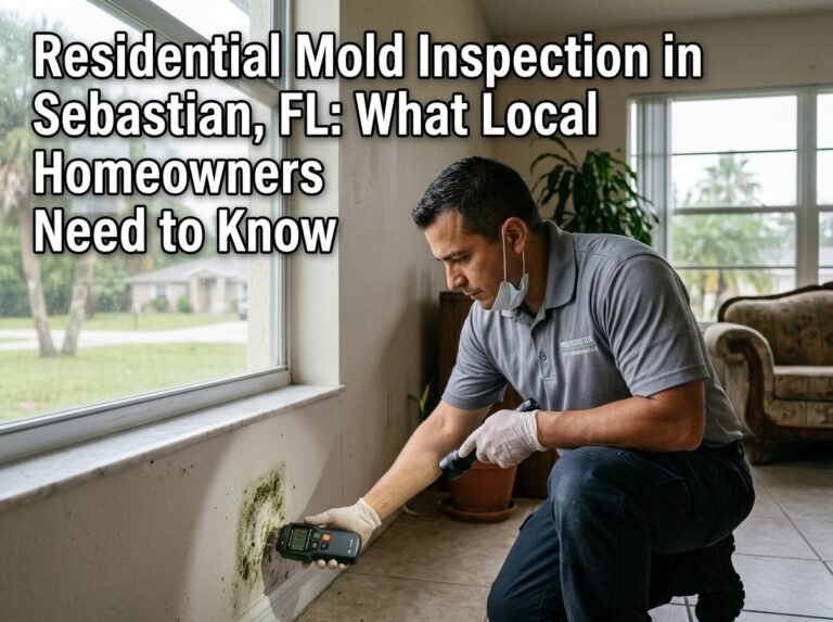 Residential Mold Inspection in Sebastian, FL: What Local Homeowners Need to Know