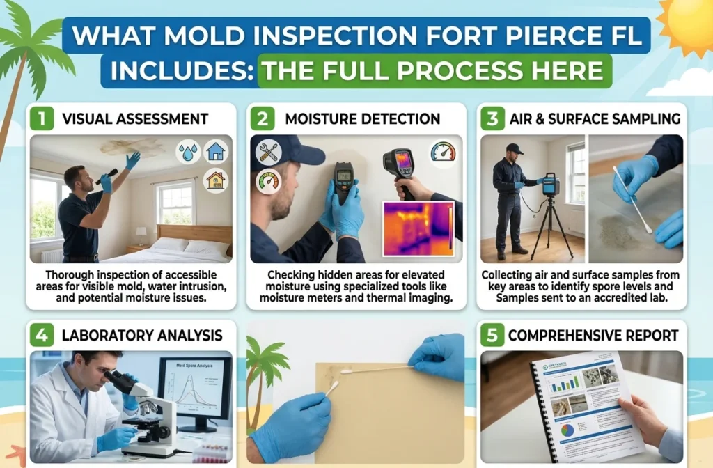 What Mold Inspection Fort Pierce FL Includes The Full Process Here