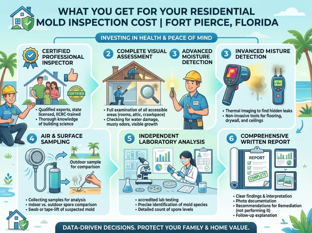 What You Get For Your Residential Mold Inspection Cost Fort Pierce