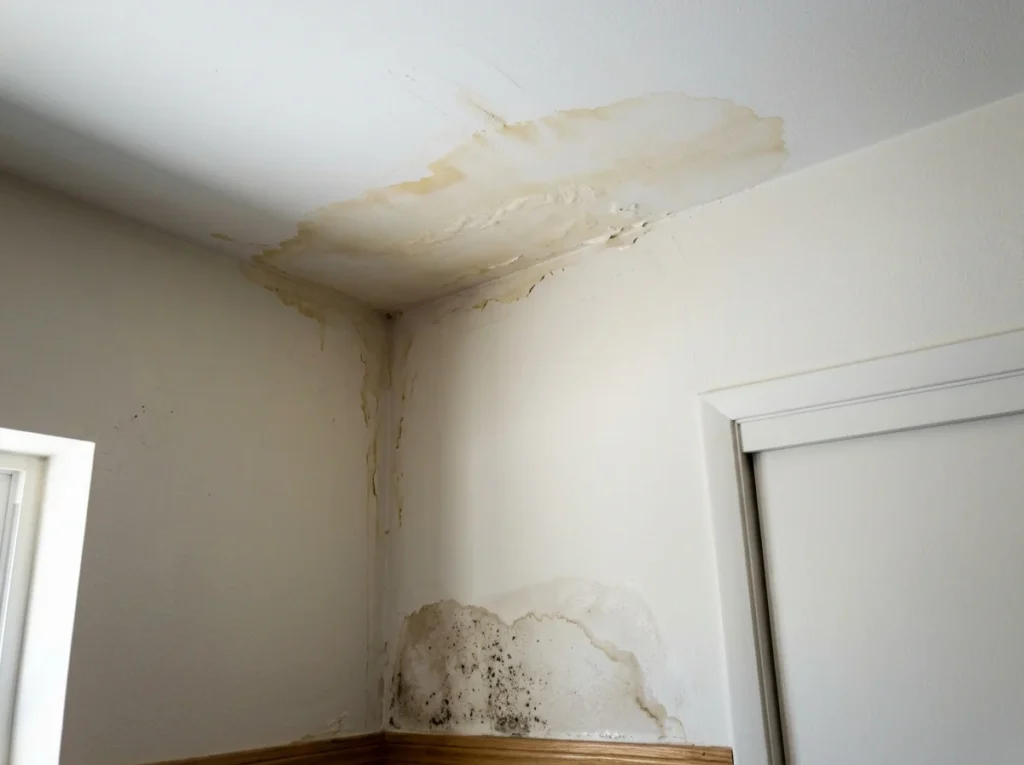 Water Damage, Stains, or Damp Materials Keep Appearing