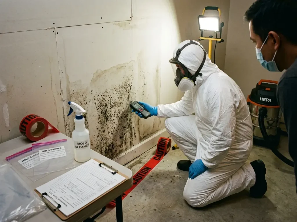 Next Steps When Black Mold Is Found or Suspected