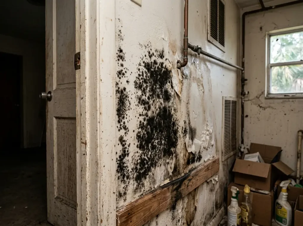 Signs of Black Mold in a Fort Pierce Home