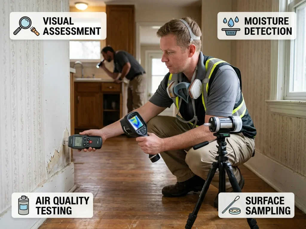 What a Professional Mold Inspection Actually Covers